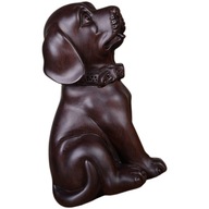 Woodsy Decor Carving Dog Ornament Udekoruj Mini