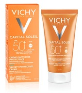 VICHY CAPITAL SOLEIL AKSAMITNY krem skóra wrażliwa SPF50 MEXORYL SX i XL