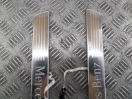 MERCEDES W176 A-class LISTEWA of the threshold left right CHROM LED