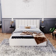 Łóżko tapicerowane stelaż metal 180x200 COLORADO