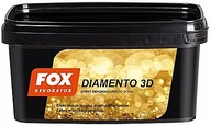 FOX FARBA dekoracyjna DIAMENTO 3D CARBON 1L