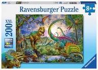 Puzzle XXL 200 elementów. Królestwo gigantów