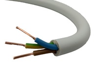 Przewód kabel okrągły YDY 3x2,5 750V NKT/Elpar 1m