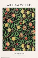 Ovocný vzor od Williama Morrisa - retro plagát