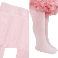 Ružové bavlnené pyžamá v srdiečku veľ. 104-110 vzor 535