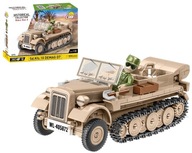 COBI 2273 SD.KFZ 10 DEMAG D7 POJAZD CIĄGNIK KLOCKI