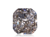 Prírodný diamant 0.10ct Hnedý Cushion I1