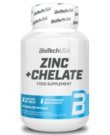 BioTech USA Zinc+Chelate 60 tabliet x 25 mg ZINOK