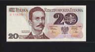 BANKJEGY 20 Arany -- 1982. június 1. U sorozat , UNC