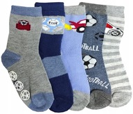 ABS Protišmykové Ponožky Detské 5-PAR 27-30