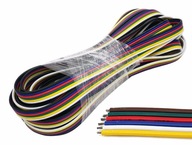 Kábel kábel 6-žilový farebný RGBW +CCT led pásik