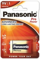 Alkalická batéria Panasonic 9V (6F22) 1 ks