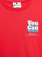 CHAMPION T-Shirt 306374 Červený Regular Fit