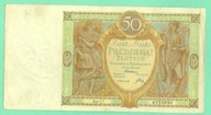 BANKNOT POLSKA 50 ZŁ 1929 r. CT - 1