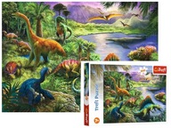 PUZZLE 200 ELEMENTÓW - DRAPIEŻNE DINOZAURY - TREFL 13281