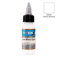 INTENZE SNOW WHITE OPAQUE 30 ml REACH Tattoo Tusz Farba do tatuażu