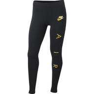 (128-137) LEGGINSY DZIECIĘCE NIKE AQ9176-010 S