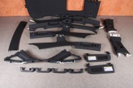 AUDI A8 D4 4H roof upholstery black pillars KOMPLET
