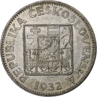 Czechosłowacja, 10 Korun, 1932, Srebro, AU(55-58),