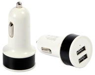 UNIWERSALNA ŁADOWARKA SAMOCHODOWA 2 X USB 12V/24V