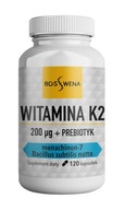 WITAMINA K2 MK7 z NATTO 200mcg+PREBIOTYK 120 tab.