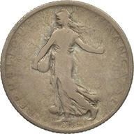 Moneta, Francja, Semeuse, Franc, 1900, Paris, F(12