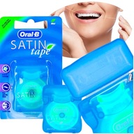 Dentálna niť Oral-B Satin tape 25 m mätová