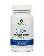 Výživový doplnok CHROM PREMIUM 1000 µg chromium picolinate SPAĽOVAČ TUKU