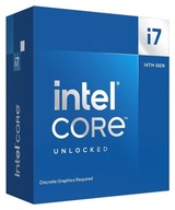 Procesor Intel Core i7-14700KF, 20 rdzeni, 28 wątków, TDP 125 W