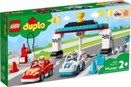 Lego Duplo 10947 AUTA WYŚCIGOWE KLOCKI STACJA