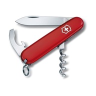 SCYZORYK VICTORINOX WAITER SKŁADANY UNIWERSALNY 9w1 SZWAJCARSKI CZERWONY