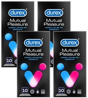 Durex Mutual Pleasure prezerwatywy z wypustkami opóźniające wytrysk 40 szt.