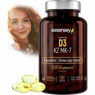 Essensey Vitamín D3 K2 MK-7 KĹBY ZUBOV KOSTI 90k