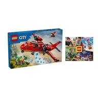 LEGO CITY č. 60413 - Hasičské záchranné lietadlo + KATALÓG LEGO 2024