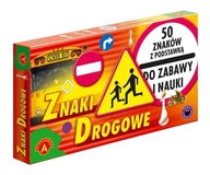 ZNAKI DROGOWE ALEXANDER 50 ZNAKÓW nauka i zabawa