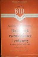 Rachunek różniczkowy i całkowy - Kuratowski