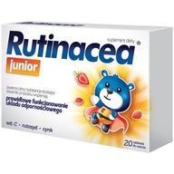 Rutinacea Junior zinok vitamín C pre deti na imunitu na sanie 20x