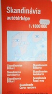 Skandinavia autoterkepe 1:800 000 - Praca zbiorowa