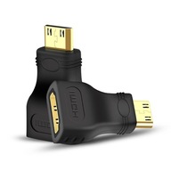 ADAPTER HDMI - MINI PRZEJŚCIÓWKA WTYK 4K FULL HD