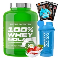 SCITEC 100% WHEY ISOLATE 2000 g IZOLAT BIAŁKA MASA