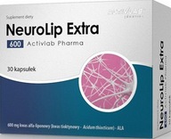 ACTIVLAB NEUROLIP 600mg KWAS ALFA LIPONOWY ALA TIOKTYNY METABOLIZM CUKRZYCA