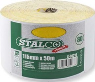 STALCO Papier ścierny w rolce 115mmx50m G 180 1 mb