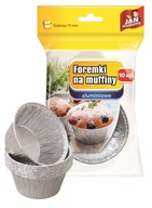 Sarantis Jan Niezbędny Foremki aluminiowe do pieczenia muffinek 1op.-10szt