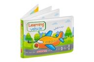 Bocioland Miękka książeczka edukacyjna z piszczkiem Samolot