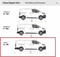 EXPERT 3 III JUMPY SCUDO PROACE 2 II VIVARO C Sitz rechts Sitz DWOJKA EU