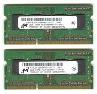 Dual MT 4GB , 2x2GB 1Rx8 PC3-8500S-7-10-B1 MICRON