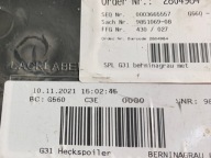 LOTKA cap SPOILER bonnet BMW 5 G31 7390379