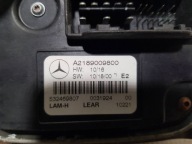 MERCEDES CLS W218 control unit LED A2189009800