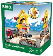 BRIO World - Nákladná nákladná stanica