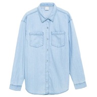 Cool Club Koszula dziewczęca jeansowa oversize r 146